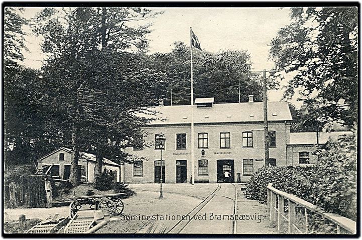 Bramsnæsvig, Søminestationen. Stenders no. 5001.