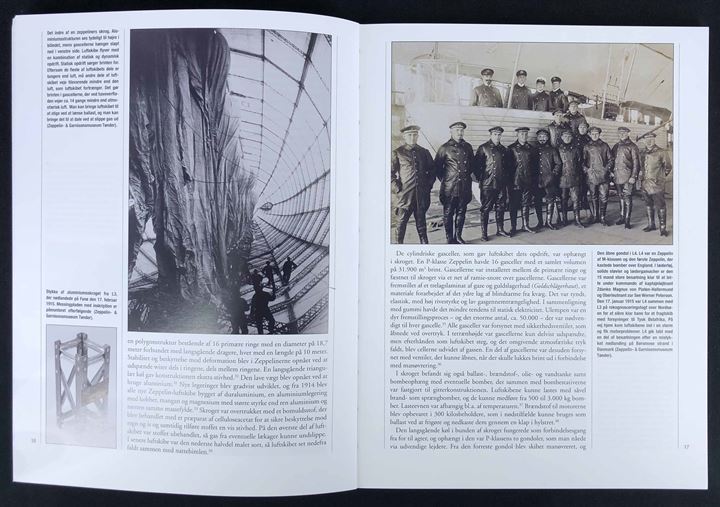Zeppelinbasen i Tønder - V. Marine-Luftschiff-Detachement Tondern - en tysk luftskibsbase i Sønderjylland 1814-1918 af Mogens Jensen. 110 sider gennemillustreret bog. Nyt eksemplar.