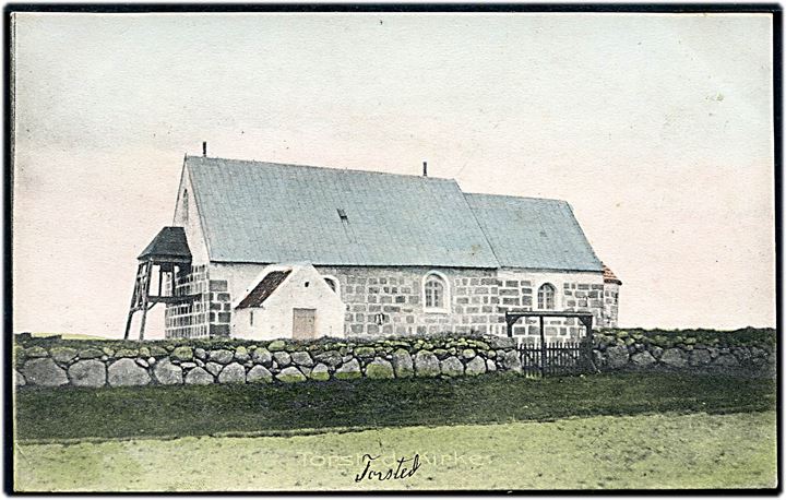Torsted Kirke. Stenders no. 8107.  