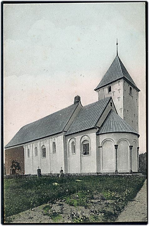 Vilslev Kirke. Stenders no. 6716. 