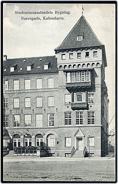 København, Studentersamfundets Bygning i Nørregade. N.K. no. 611.