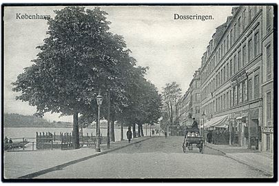 København, gadeparti ved Dosseringen. N.N. no. 104.