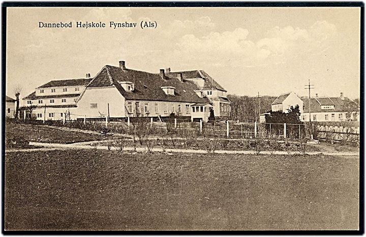 Fynshav, Dannebod Højskole. J. Boisen no. 1, S 70.