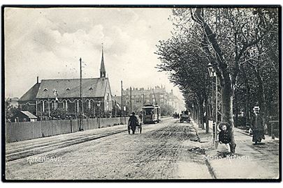 Købh., Sions Kirken og sporvogn no. 339. Stenders no. 3167.