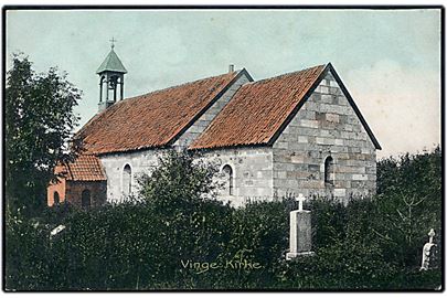 Sønder Vinge Kirke. Stenders no. 6877.
