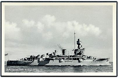 Niels Juel, artilleriskib. V. Thaning & Appel Marinepostkort serie G no. 56.