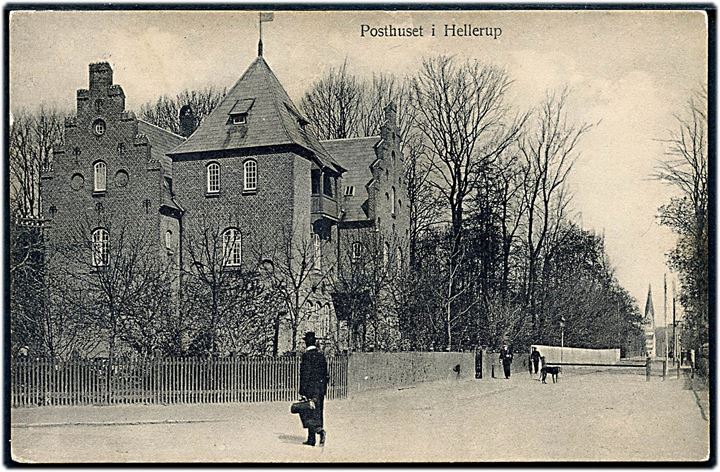 Hellerup, posthuset. Budtz & Co. no. 638.