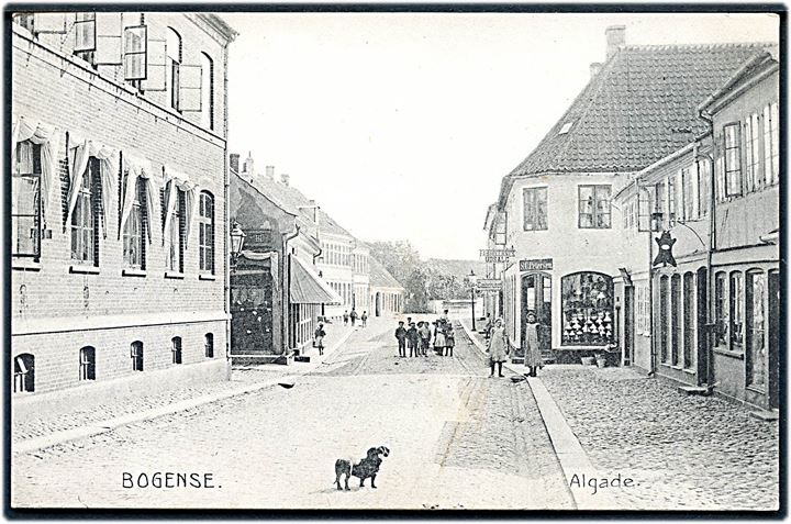 Bogense, Algade. Stenders no. 12772.