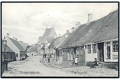 Stubbekøbing, Møllegade. G. Bruuns Forlag no. 2480. 