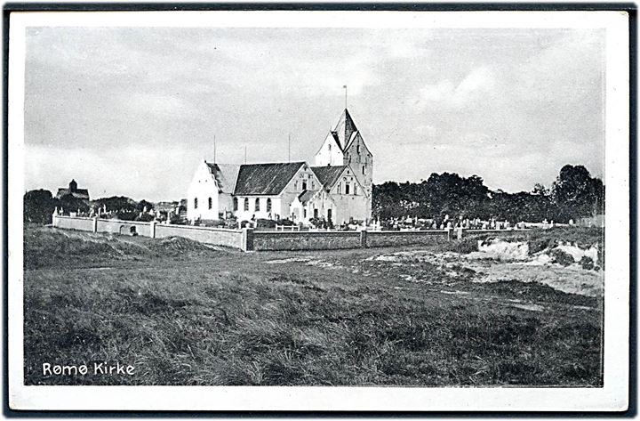 Rømø Kirke. Stenders no. 70545. 