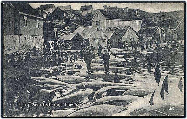 Thorshavn, Grindedrabet. H. N. Jacobsen u/no.