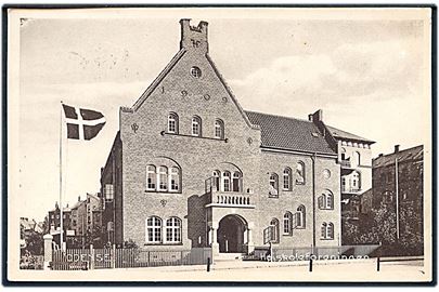 Odense, Slotsvænget med Højskoleforeningen. Stenders no. 26429.