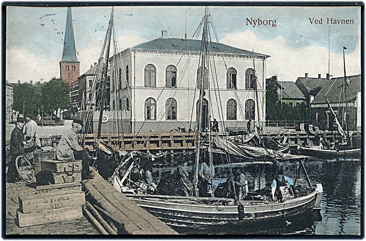 Nyborg, ved havnen. W. & M. no. 766.