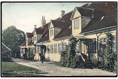 Jægersborg Kaserne, Dyrlæge boligen. Stenders no. 8029.