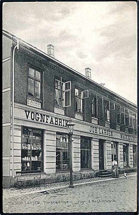 Store Heddinge, Joh. Larsen’s Vogn- og Maskinfabrik. Jansen no. 19879. Kvalitet 8