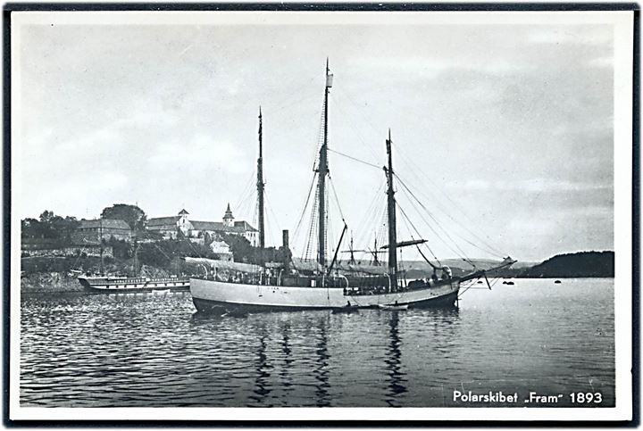Norge. Polar. Polarskibet “Fram” 1893. U/no. Kvalitet 9