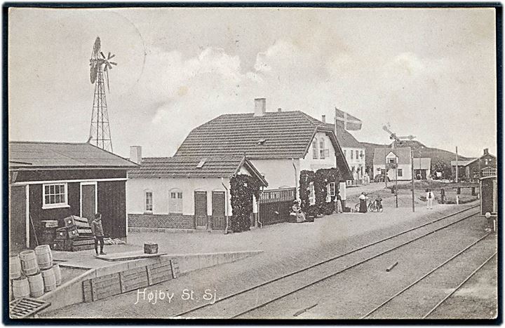 Højby, jernbanestation. Bay no. 19304. Kvalitet 8