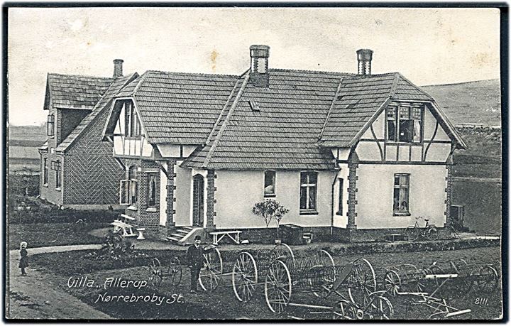 Nørre Broby, villa “Allerup”. No. 8111. Kvalitet 8
