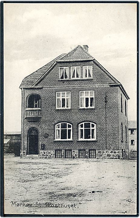 Mørkøv St., postkontoret. Johs. P. K. Pedersen no. 29335. Kvalitet 9