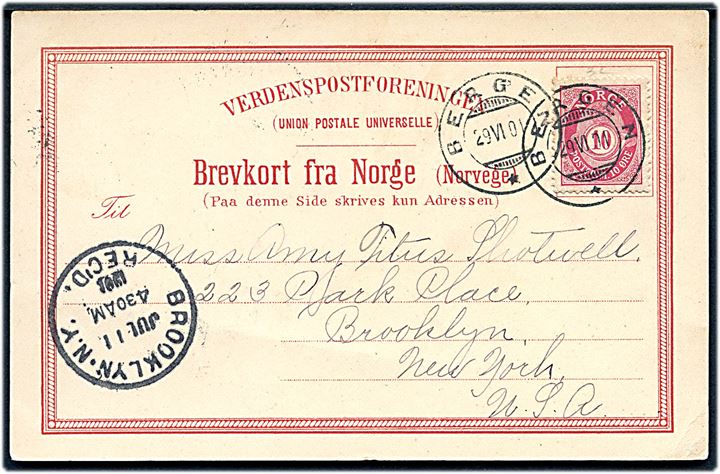 Norge. “Sigurd Jarl”, S/S, Det Nordenfjeldske D/S rute Hamburg-Trondhjem. Thv. Moestue & Co. no. 132. Kvalitet 8
