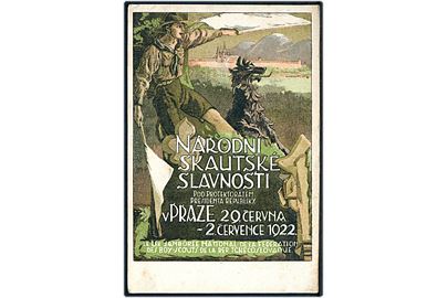 Tjekkoslovakiet. National Spejder Jamboree i Prag 1922. Narodni Skautske Slavosti. U/no. 
