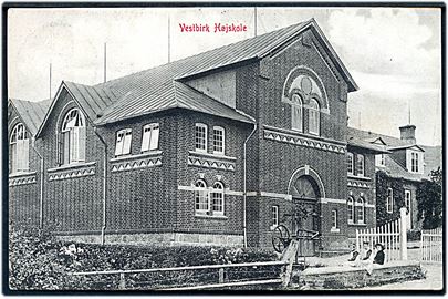 Vestbirk Højskole. W.K.F. no. 4186.