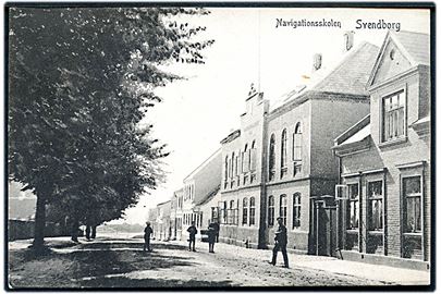 Svendborg, Navigationsskolen. P. Alstrup no. 3402.