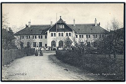 Lyngby, Grundtvigs Højskole. C.G. Petersen no. 102.