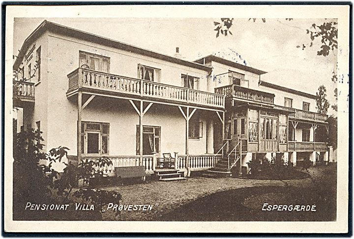 Espergærde, Pensionat villa Prøvesten. W. Türek no. 237.
