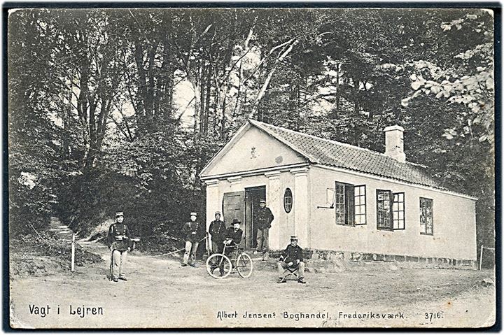 Frederiksværk, Vagt i lejren. A. Jensen u/no. 
