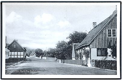 Bornholm, parti fra Bølshavn. Colberg no. 972.