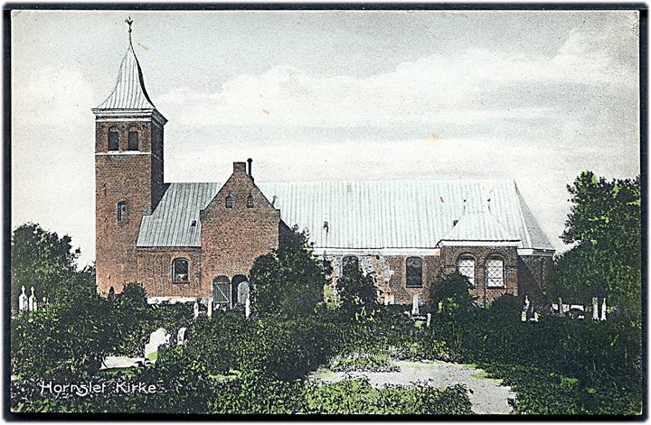Hornslet kirke. H.A. Ebbesen no. 581.
