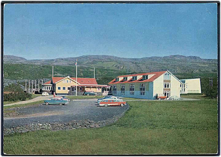 Hredavatn, Skole og Hotel. H. Schlenker no. 318.