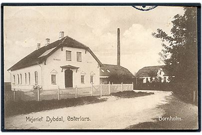 Østerlars, Mejeriet Dybdal. P. Alstrup no. 3732.