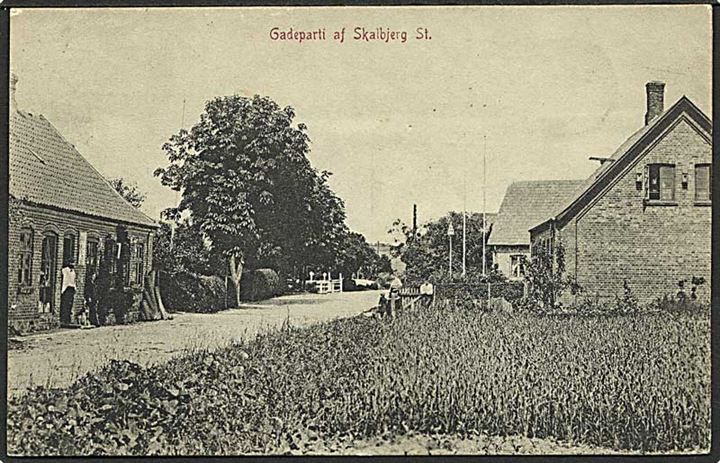 Gadeparti fra Skalbjerg St. U/no.