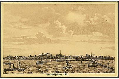 Stubbekøbing anno 1861. Stenders no. 26886.