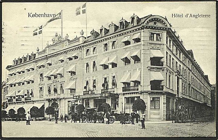 Hotel d'Angleterre paa Kongens Nytorv i København. B. Müller no. 294.