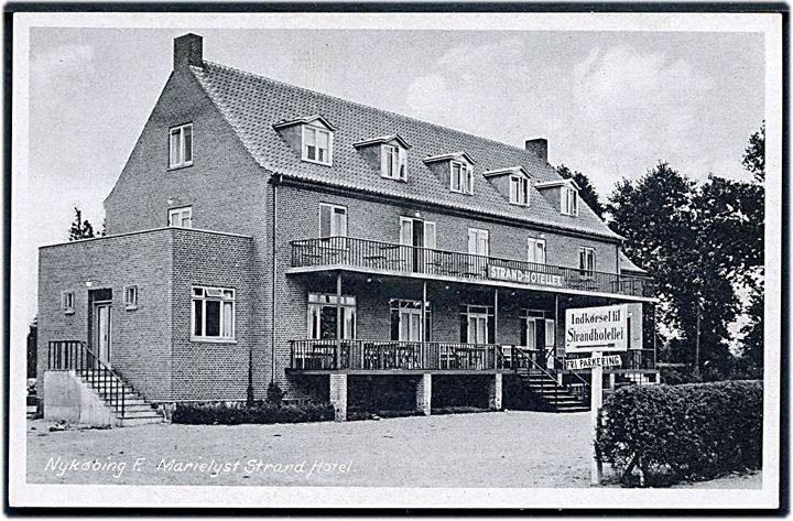 Nykøbing Falster. Marienlyst Strand Hotel. Stenders, Nykøbing Falster no. 263. 