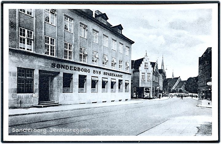 Sønderborg. Jernbanegade. Stenders, Sønderborg no. 48. 