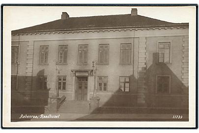 Aabenraa, Raadhuset. N.B.C. no. 11739.
