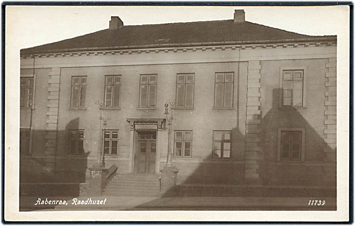 Aabenraa, Raadhuset. N.B.C. no. 11739.