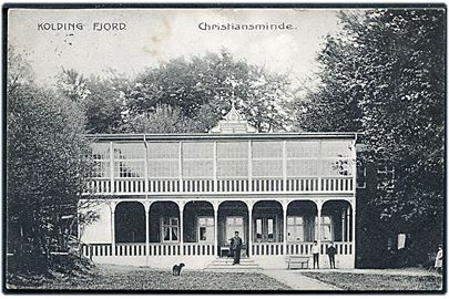 Christiansminde ved Kolding Fjord. C. Jensen no. 10393.