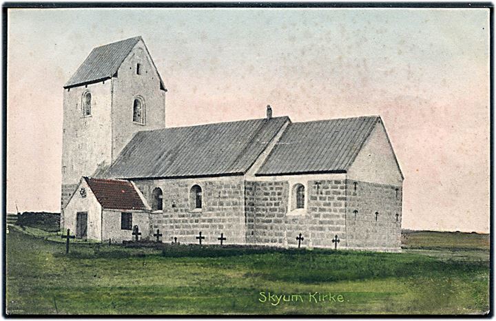 Skyum Kirke. Stenders no. 8093. 