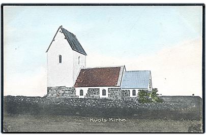 Kvols Kirke. Stenders no. 6943. 