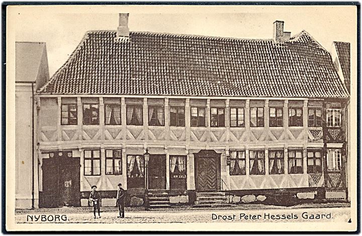 Nyborg. Drost Peter Hessels Gaard. Stenders no. 16866. 