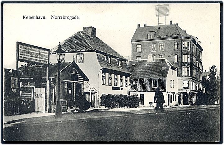 København. Nørrebrogade. Fritz Benzen type III no. 585