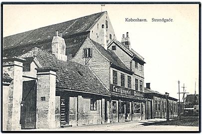 København. Strandgade. Fritz Benzen type III no. 584