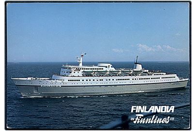 Finlandia, M/S, Finnlines Oy. Helsinki-København-Travemünde. 