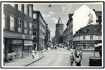 Odense, Sct. Knuds Kirkestræde. Stenders no. 629 K.