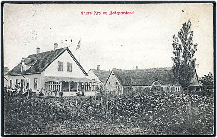 Thurø Kro og Badepensionat. W.K.F. no. 5541.